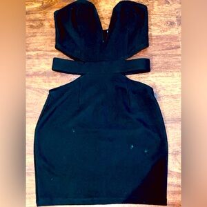 Super SEXY Blsck Bodycon Dress ( S/P )